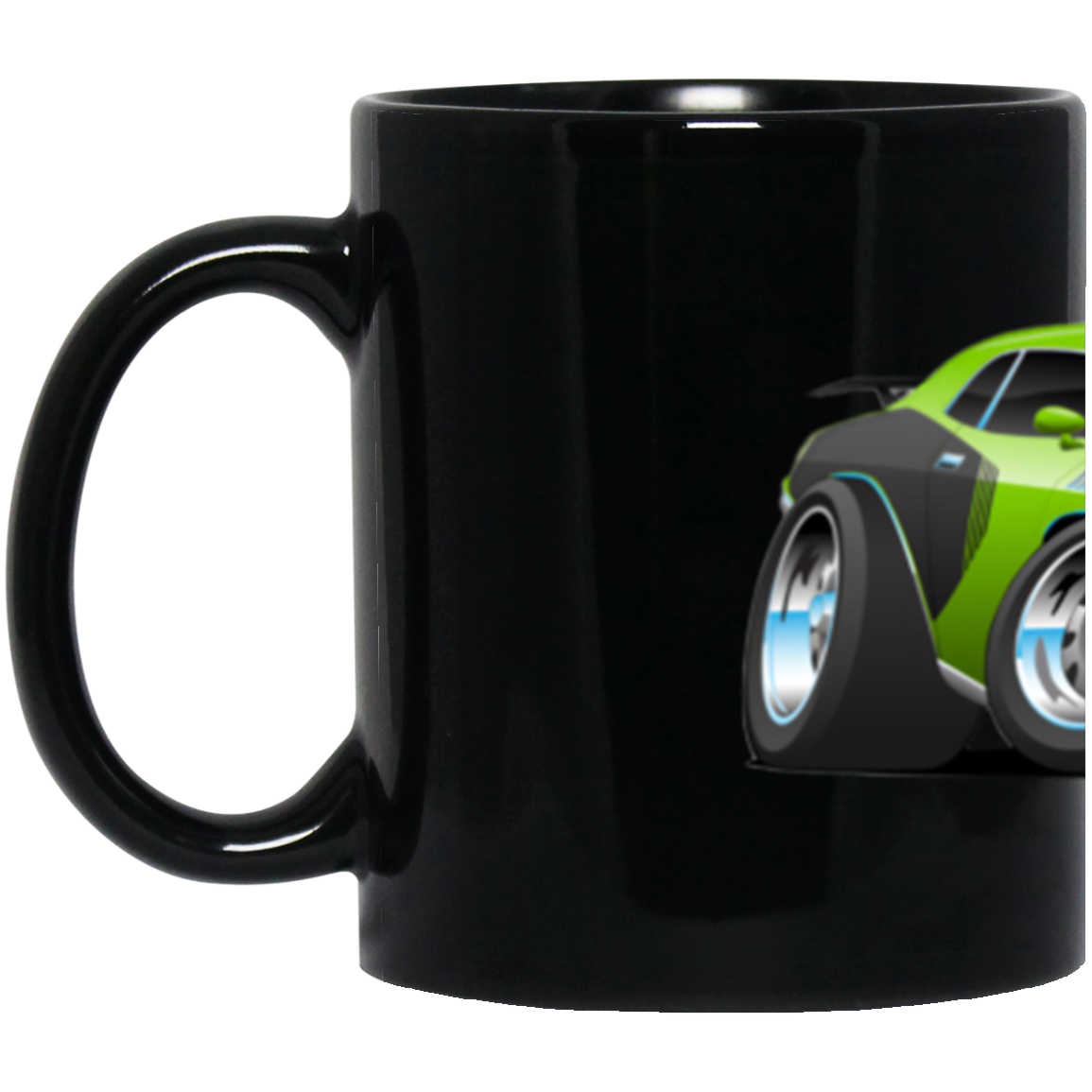 BM11OZ 11oz Black Mug